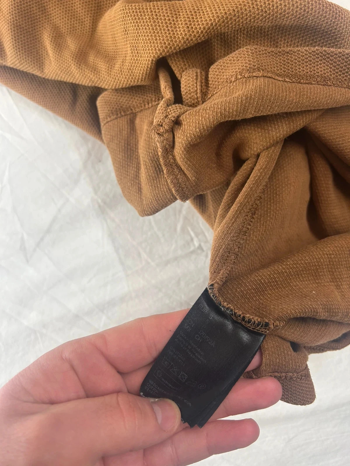 Camiseta impresa marrón vintage – photo 8